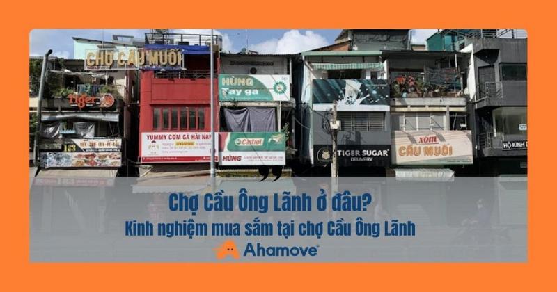 So sánh chợ Cô Giang với các chợ nổi tiếng khác tại Sài Gòn